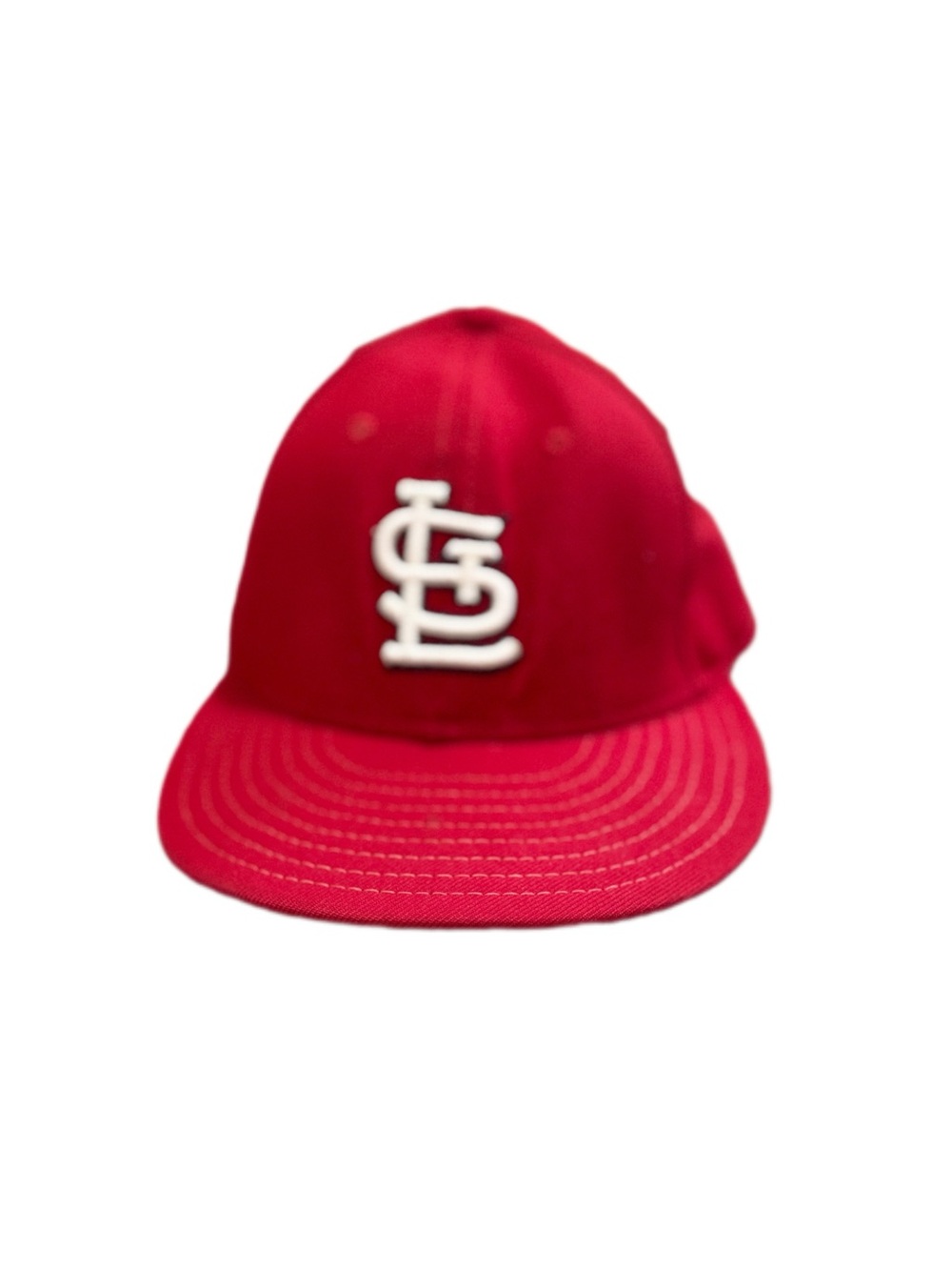 Vintage St. Louis Cardinals New Era 59FIFTY Fitted Hat Red Size 7 1/2 MLB